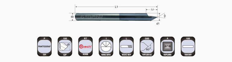 Karbür Pantograf | Rtech | Cutting Technology