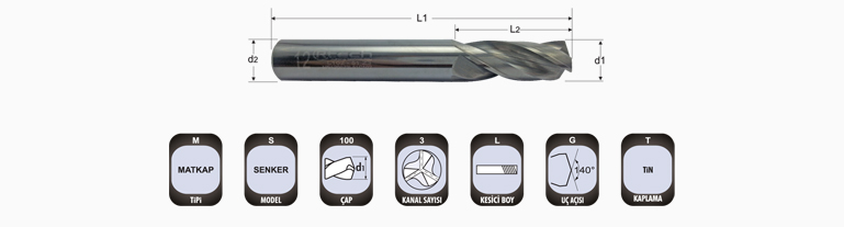 Karbür Senker Matkap | Rtech | Cutting Technology